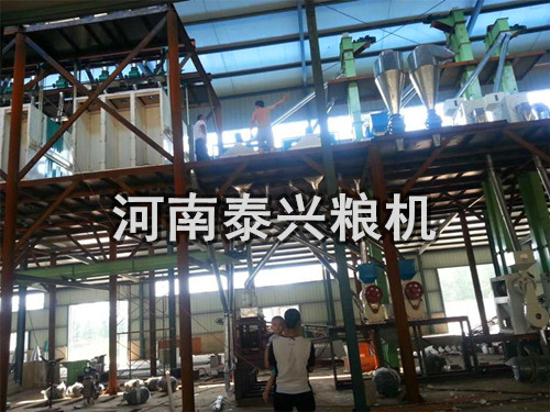 山東200噸玉米加工設備